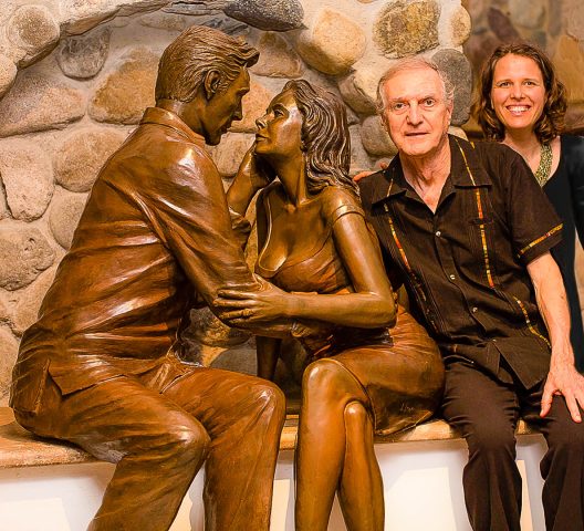 Los Amantes by Jim Demetro and assistant Christina Demetro